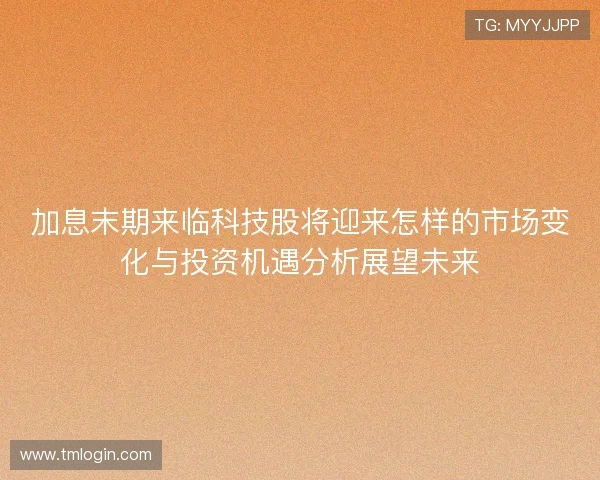 加息末期来临科技股将迎来怎样的市场变化与投资机遇分析展望未来